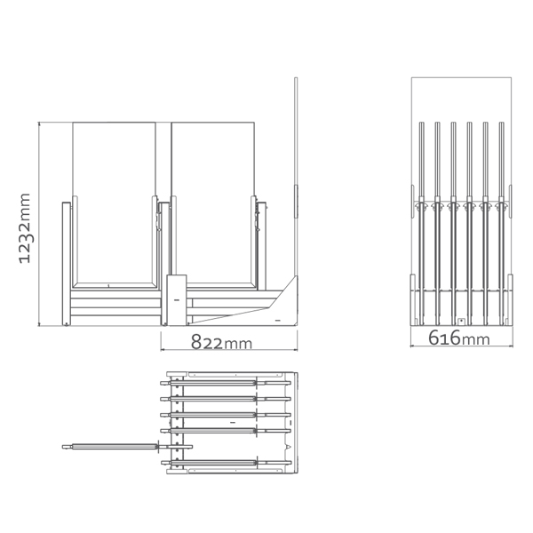 Porcelain Tile Display Rack With Sliding And Flipping