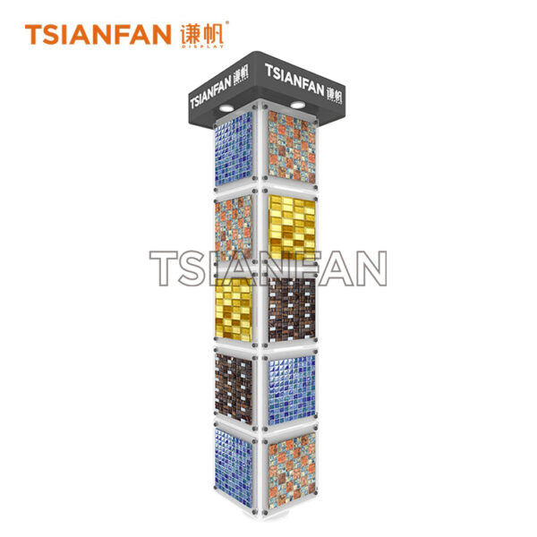 Spinning Mosaic Tile Display Stand MZ2005