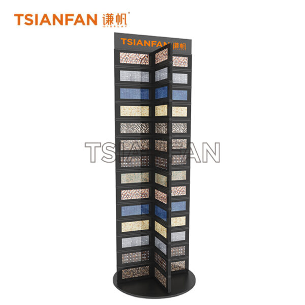 Spinning Mosaic Tile Retail Display Stand MZ2014
