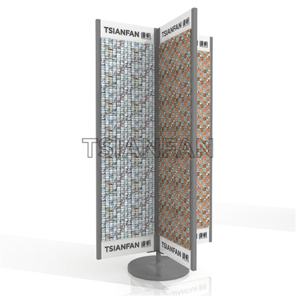 Screen-type Rotating Mosaic Tile Display Rack MZ2077
