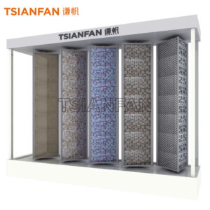 Showroom Tile Mosaic Sample Rotating Display Rack MZ2092