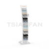 Marble Quartz Stone Display Tower Outdoor Black For Exhibition SRL017 - Image 2