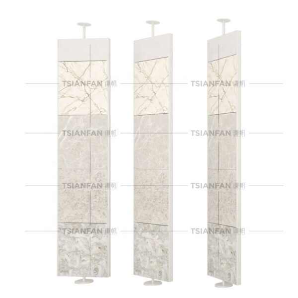 Large Rotate Ceramic Display Rack Showroom Revolve Tile Sample Panel Displays Frame