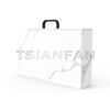 Custom portable marble display case for exhibition hall-PB017 - 图片 2