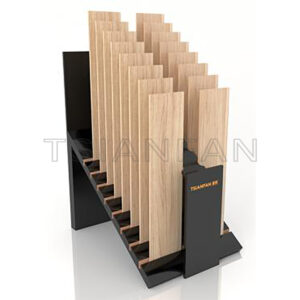 special offer sale display wood floor floor stand display-WE028