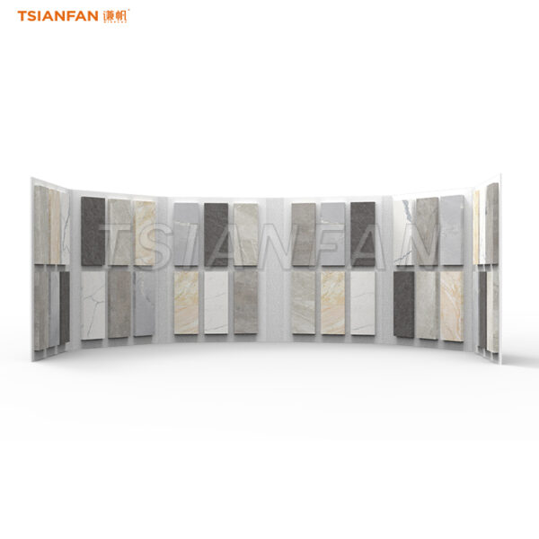 Six-fold page tile folding sample book cardboard catalog book-PP-6 - 图片 4
