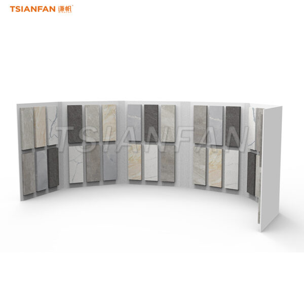Six-fold page tile folding sample book cardboard catalog book-PP-6 - 图片 2