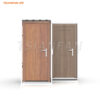 KK002-Wooden door metal frame sliding display stand ideas - 图片 2