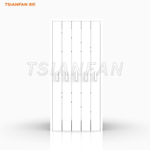 KK002-Wooden door metal frame sliding display stand ideas - 图片 4