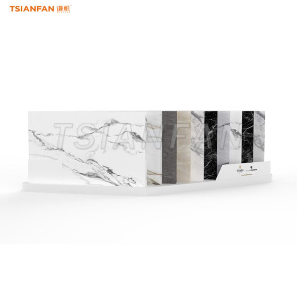 SRT712-Engineered Stone Countertop Rack Artificial Marble Desktop Stand - 图片 3