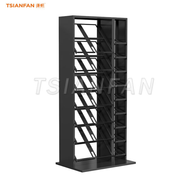 SW116-Sintered stone cultural stone natural stone display stand black simple model - Image 3