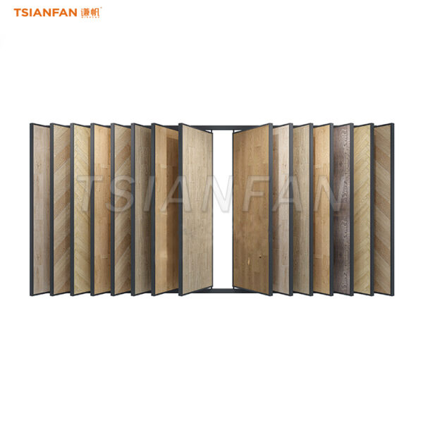 Wooden floor flip frame spliced wooden creative bracket