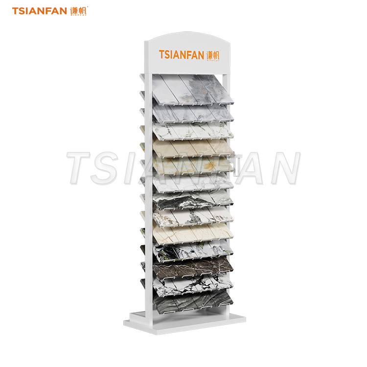 SR104-quartz stone display stand high-quality displays for stone samples