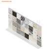 white granite stone showroom shelves engineered stone showsystems -SRL006 - Image 3