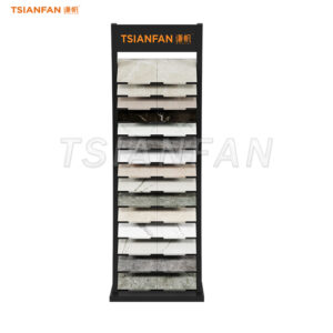 Terracotta floor tile display rack