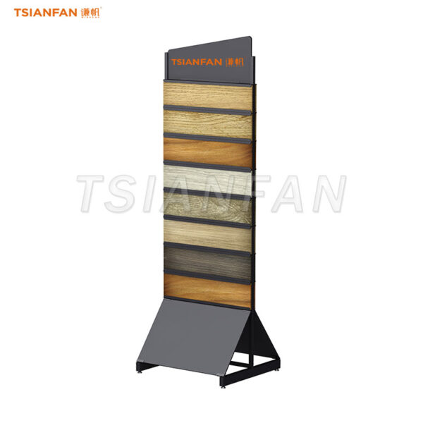 wood flooring paver display stand timber display rack