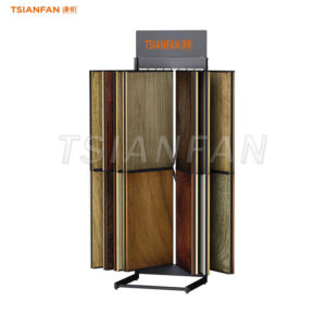 page turning display rack for wooden timber sample