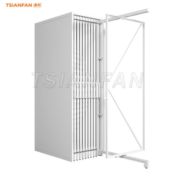 marble stone pull-out display stand quartz display ideas-CT921 - Image 2