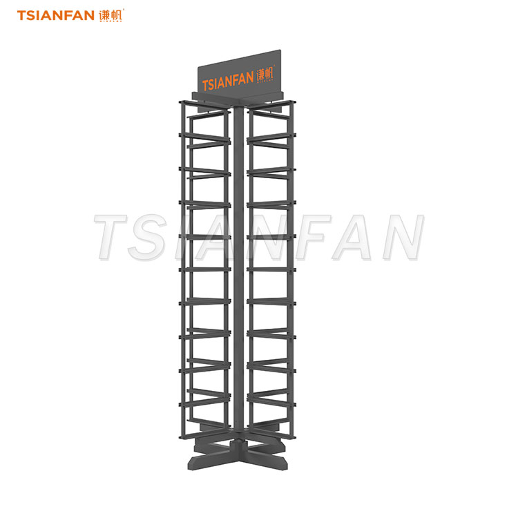 mosaic tile rotating display rack-MM016