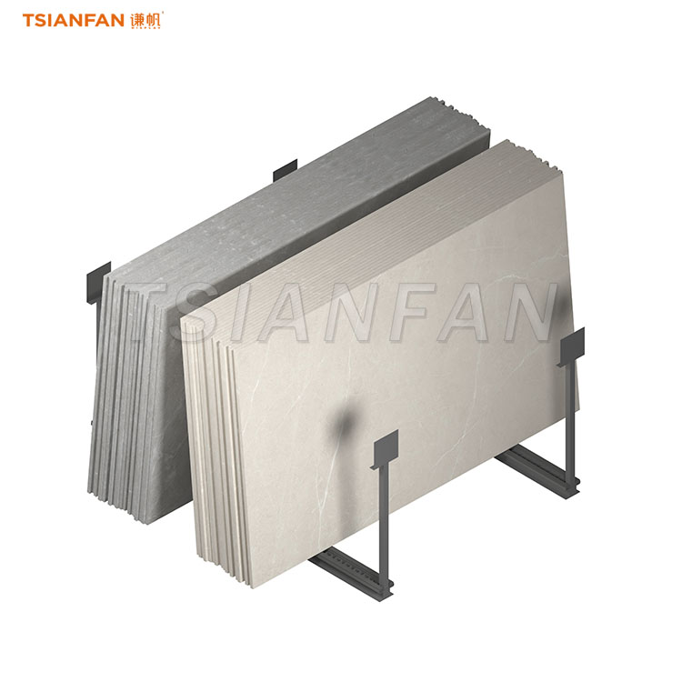 Slab Display Rack quartz slab display rack black display stand-SD807