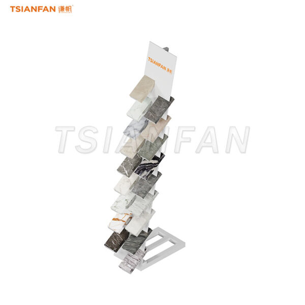 granite sample display rack metal display stand-SRL134 - 图片 3