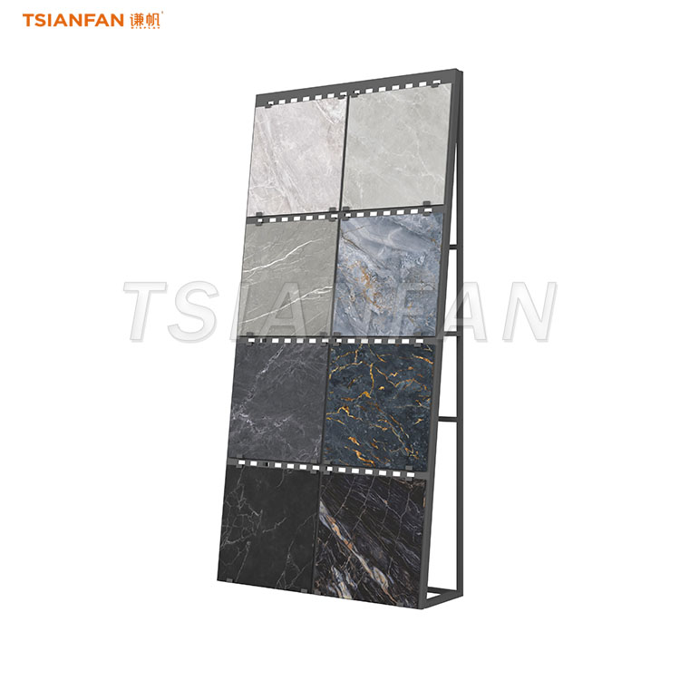 Tag Slab Display inclined slab display rack metal display stand-SG104