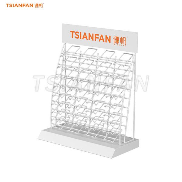vertical sample stone tabletop display rack-SRT066