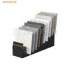 metal black granite display rack ceramic tile display-SRT803