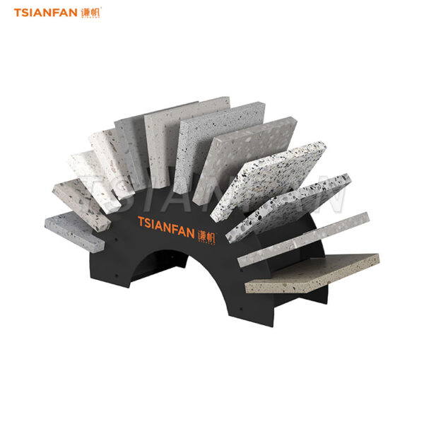 display stand for small items flat stone-SRT206