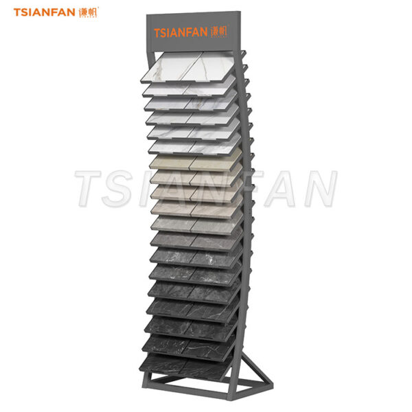 tile showroom display ideas arch display stand-SRL041