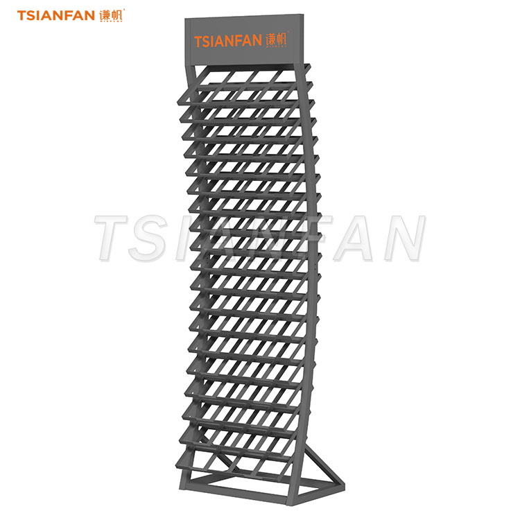 tile showroom display ideas arch display stand-SRL041