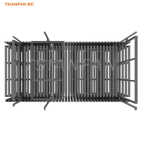 push & pull-out display stand floor tiles display-CT006 - 图片 2