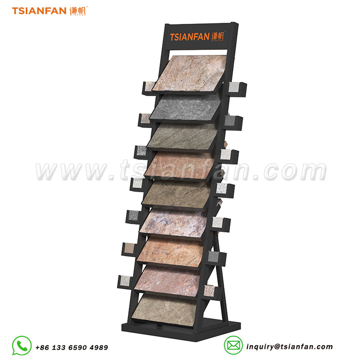 tile display stand rack floor tiles display-SW340