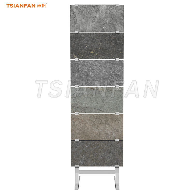 stone tile display rack porcelain tile display-SW368