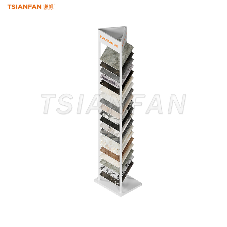 engineered stone display rack floor tile display props-SRL004