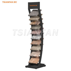 exhibition display racks quartz stone display rack-SW337
