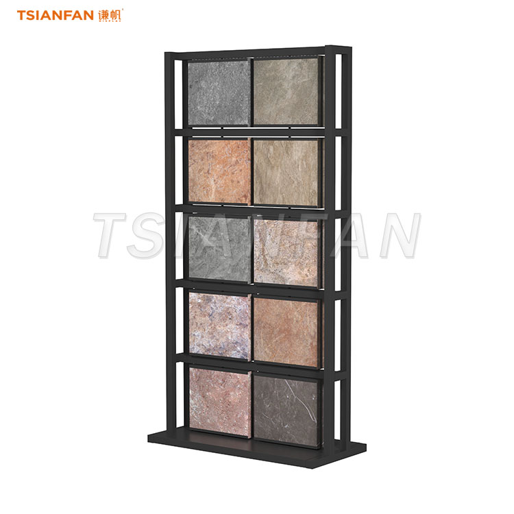 granite showroom display granite sample display rack-SW321