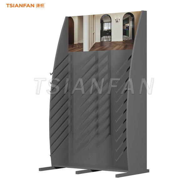 oak hardwood flooring display stand-WL993 - 图片 2
