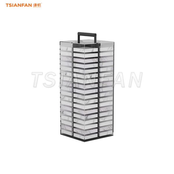 tile showroom display stands stone rack-SRT016