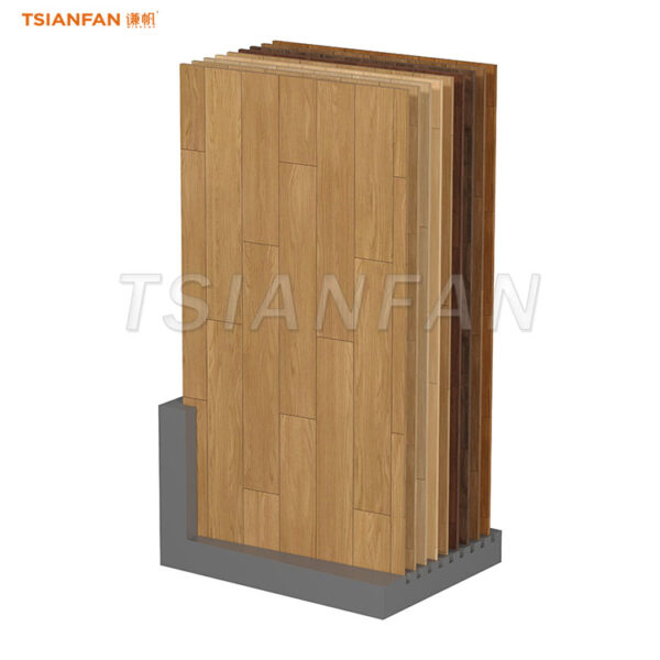 hardwood flooring display racks slotted display rack-WE053 - Image 3