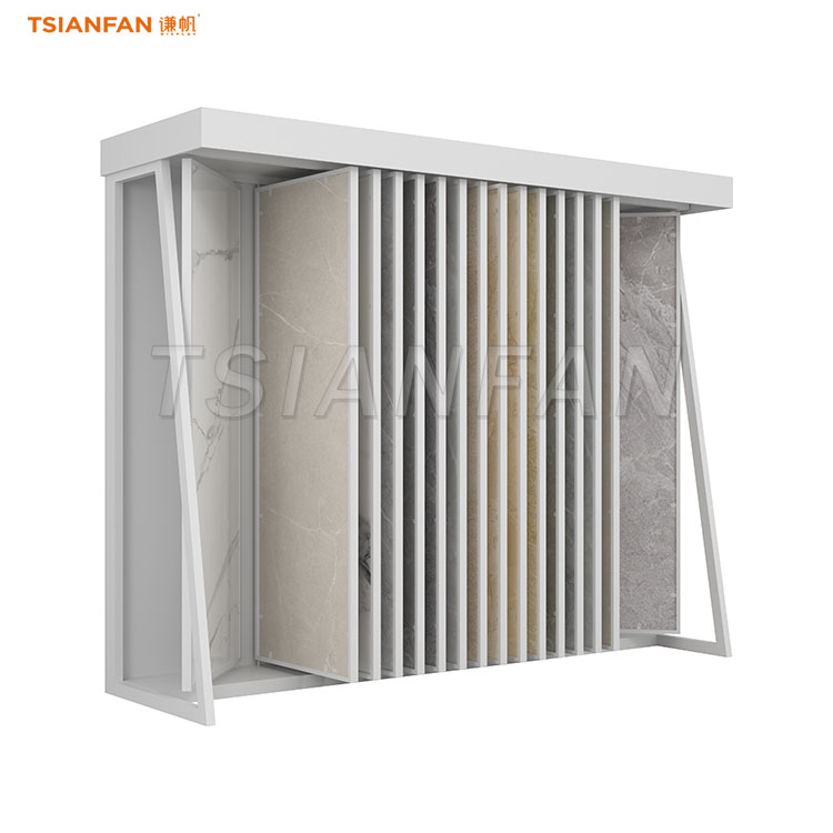 Tile Display Rack Revit showroom tile display rack marble display rack-CF008