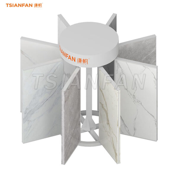 ceramic tiles page turning display stand stone displays-CF020 - 图片 3