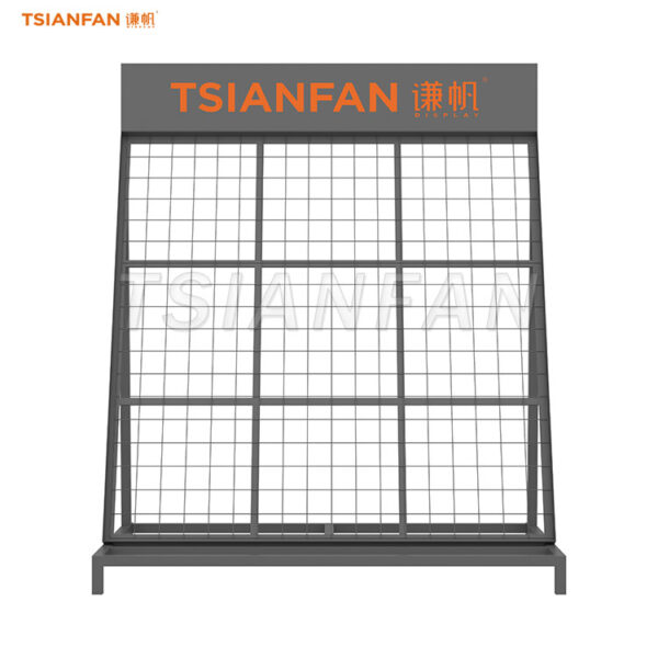 tile display stand in showroom quartz stone display rack-CL004 - Image 2