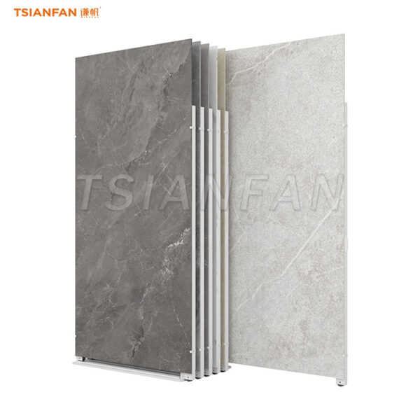 Push pull tile displays sample stone sliding display stand-CT003 - Image 3