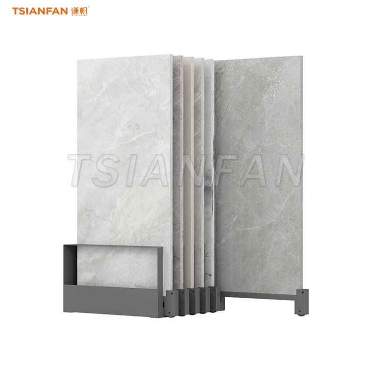 stone display stand supplier tile display racks-CT2173