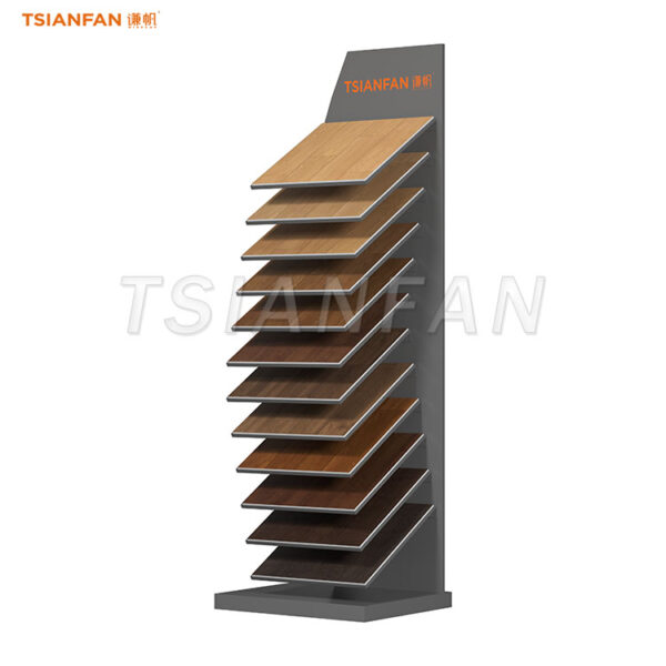 sample wood flooring display stand wooden flooring display rack-WL936 - 图片 3