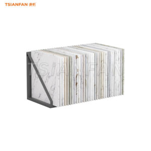 porcelain tiles simple display stand stone display ideas-CE008