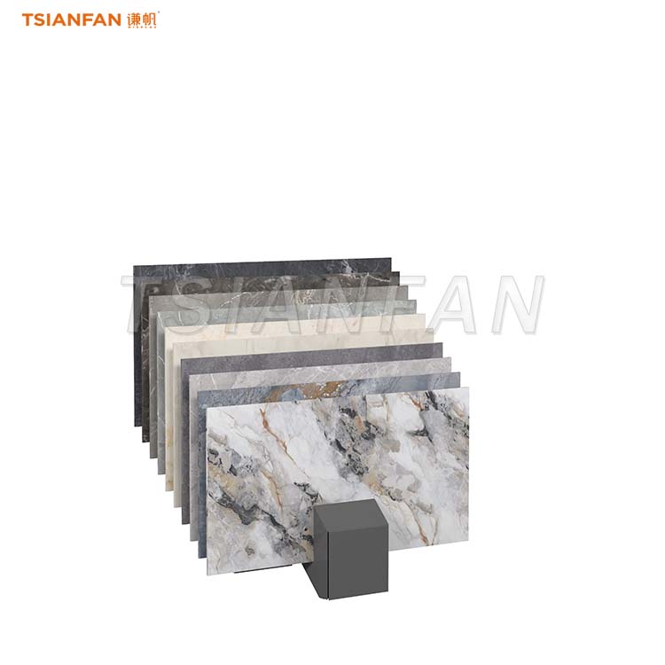 stone display table granite storage racks-CE061