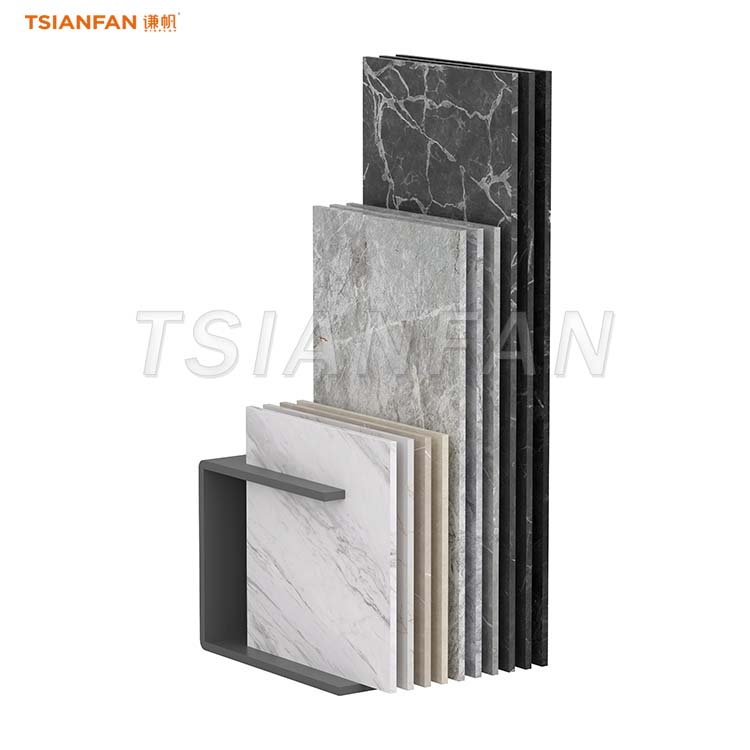 ceramic tiles simple display stand stone displays-CE933
