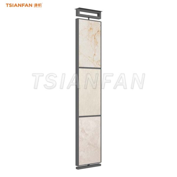 wall mounted tile display rotating display rack-CZ028
